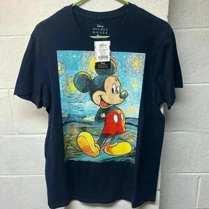 Mickey Mouse Navy Tshirt